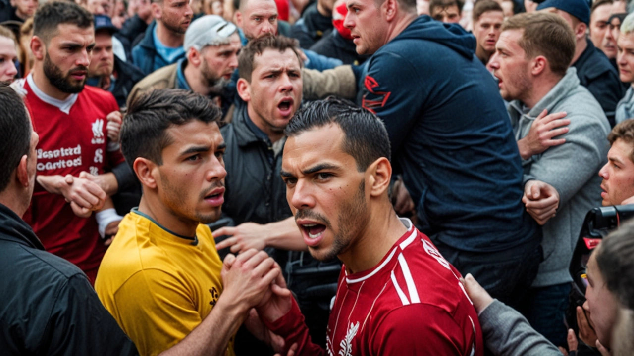 Liverpool Star Darwin Núñez Clashes with Fans Post Copa America Semi-Final Defeat