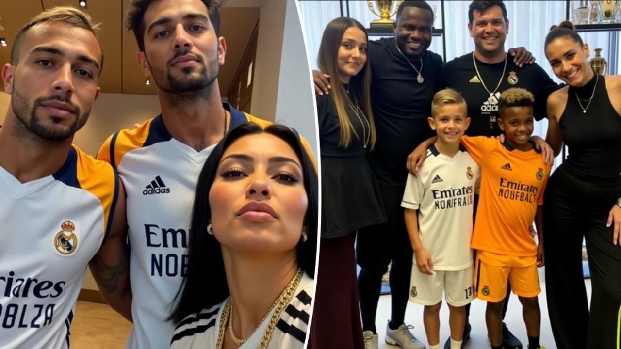 Kim Kardashian and Son Saint's Memorable Encounter with Real Madrid: A Family's Sporting Dream